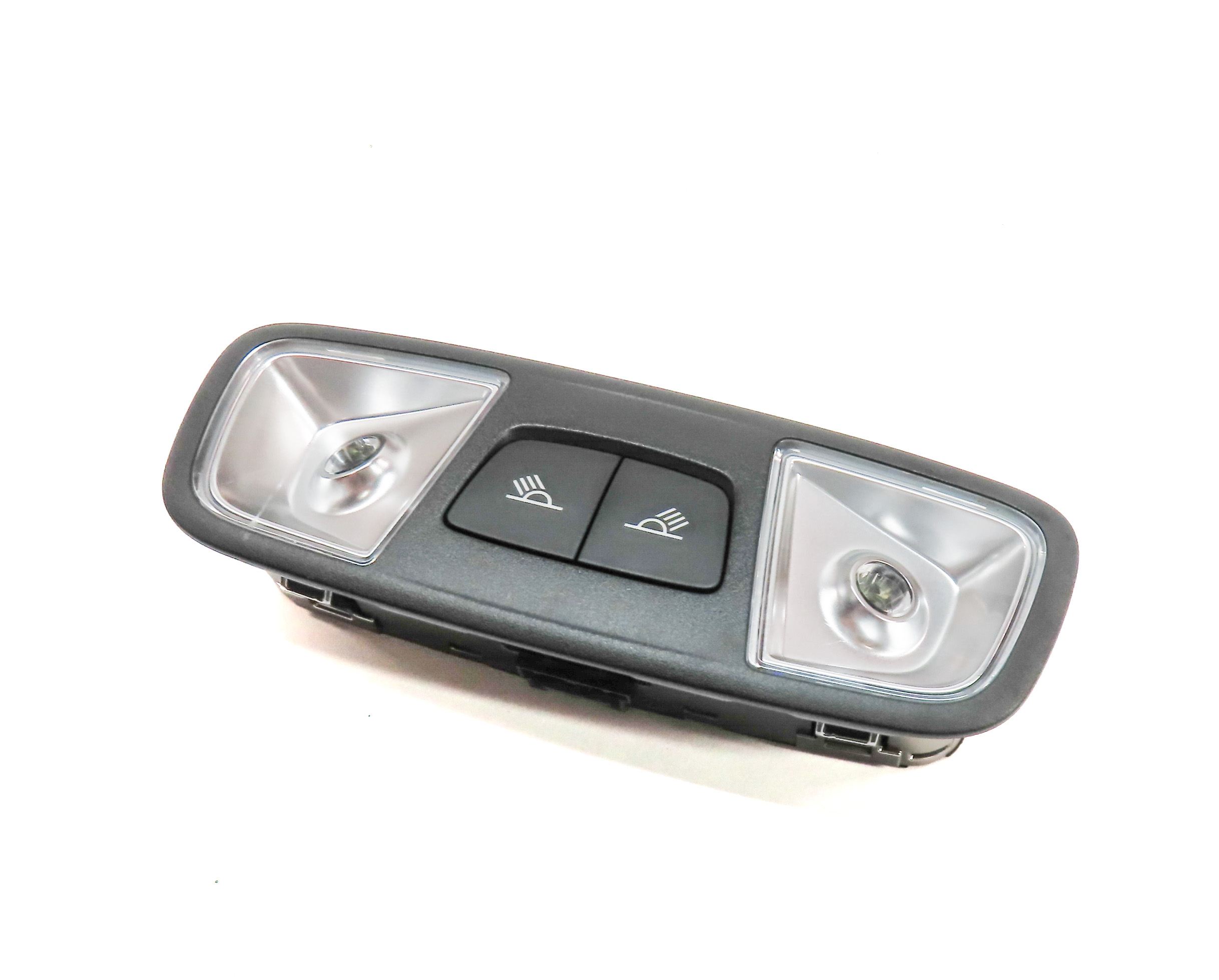 2015 AUDI Q3 (8U) REAR INTERIOR OVERHEAD DOME MAP LIGHT LAMP (Black) — exact item pictured